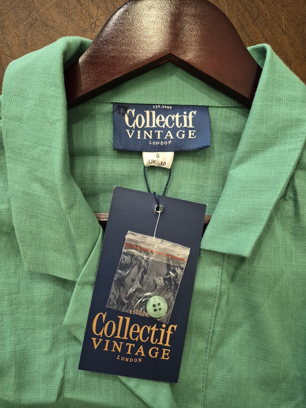 Collectif Caterina Midi Day Dress UK10, US6 NWT - Picture 3 of 5